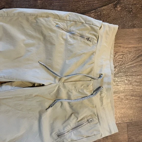 Athleta Tan Trekkie North Jogger Pants with Adjustable Waistband - Picture 3 of 5